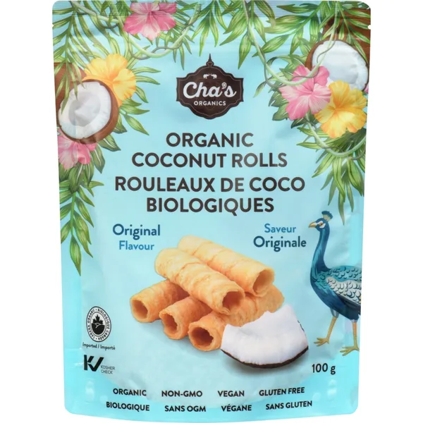 Rouleaux de coco biologiques saveur originale