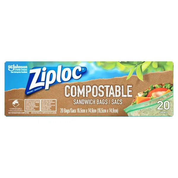 Sac à sandwich compostable
