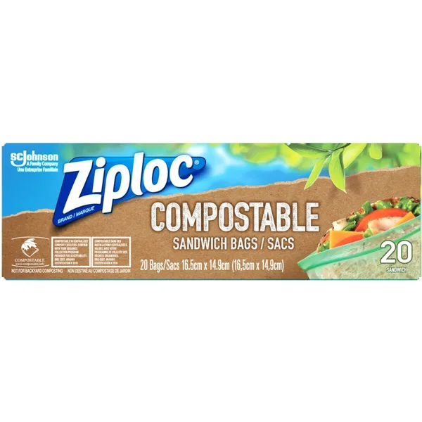 Sacs à sandwich compostables