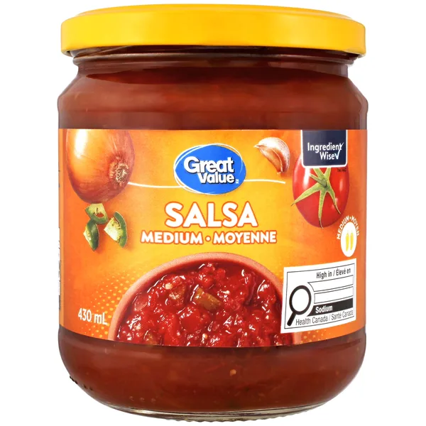 Salsa moyenne great value