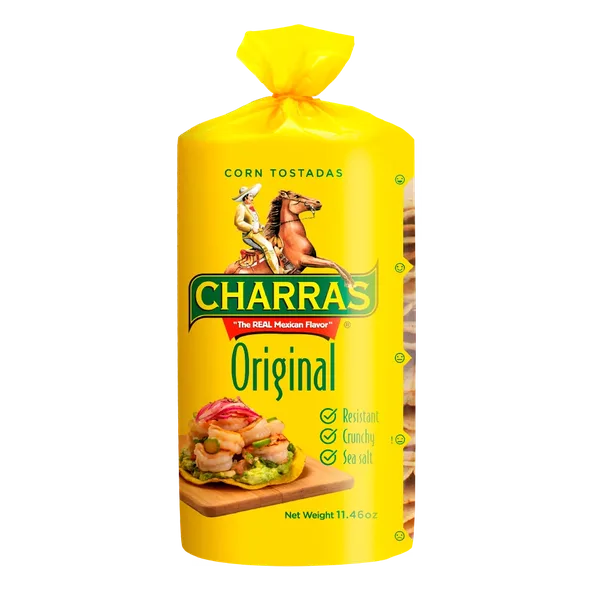 Tostada de maïs