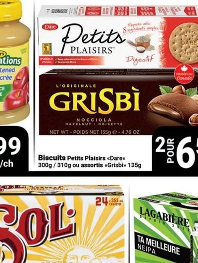Biscuits Petits Plaisirs Char