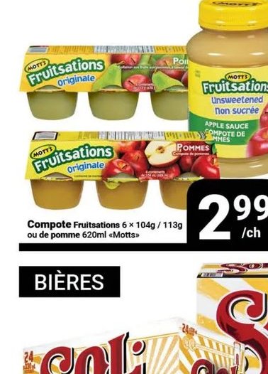 Compote Fruitsations