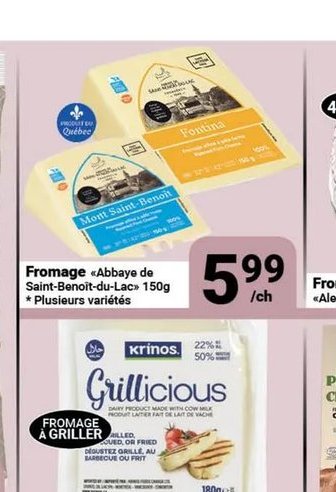 Fromage «Abbaye de Saint-Benoît»