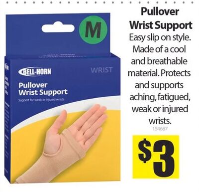 Pullover Wrist Support