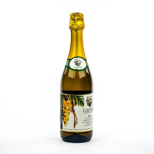 Jus raisin blanc pétillant 750 ml