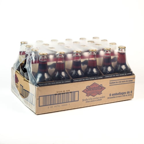 Soda à la cerise noire 4x355 ml