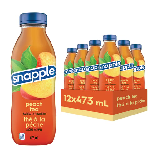 Thé glacé à la pêche 12 x 473 ml