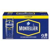 Eau de source gazéifiée au citron