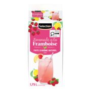 Limonade aux framboises