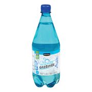 Eau de source gazéifiée