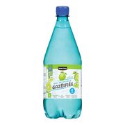 Eau de source gazéifiée à saveur de lime