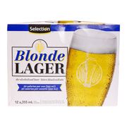 Bière de type Lager sans alcool