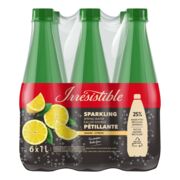 Eau de source pétillante au citron