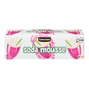 Boisson gazeuse à saveur de soda mousse