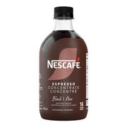 Café espresso noir concentré