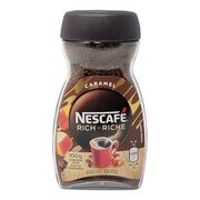 Café instantané à saveur de caramel
