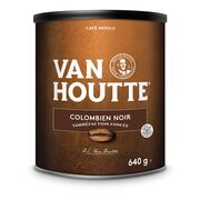 Café moulu de torréfaction foncée