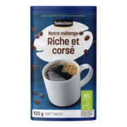 Café moulu mélange riche et corsé
