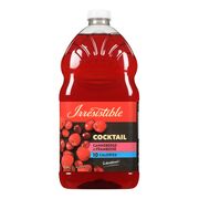 Cocktail de canneberges et framboises diète