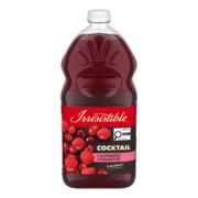 Cocktail de framboises et canneberges
