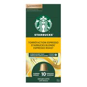 Dosettes de café espresso Nespresso de torréfaction blonde