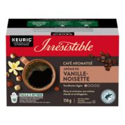 Dosettes de café K-Cup à la vanille et aux noisettes