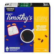 Dosettes de café K-Cup de torréfaction légère