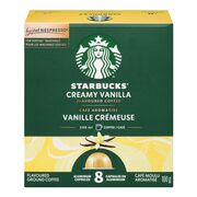 Dosettes de café Nespresso Vertuo à la vanille