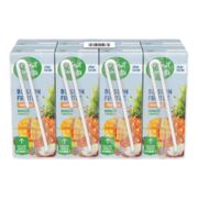 Eau aromatisée à saveur tropicale sans sucre ajouté