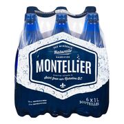 Eau de source gazéifiée