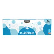 Eau de source gazéifiée