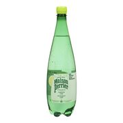 Eau de source gazéifiée à saveur de lime