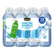Eau de source naturelle