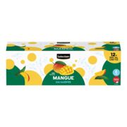 Eau gazéfiée à saveur de mangue