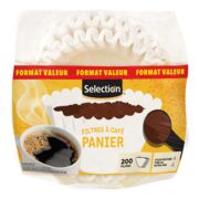 Filtres à café genre panier