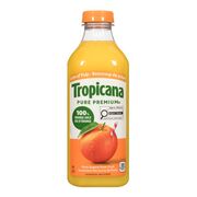 Jus 100% orange avec pulpe réfrigéré