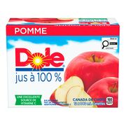 Jus de pomme avec vitamine C ajoutée