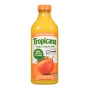 Jus tropical réfrigéré  sans pulpe
