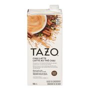 Latte au thé noir chai