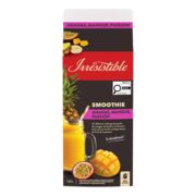 Smoothie à l'ananas, mangue et fruit de la passion