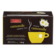 Tisane à la camomille en sachets