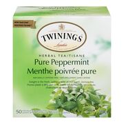 Tisane à la menthe poivrée en sachets