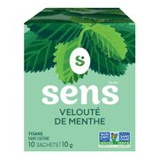 Tisane velouté de menthe en sachets