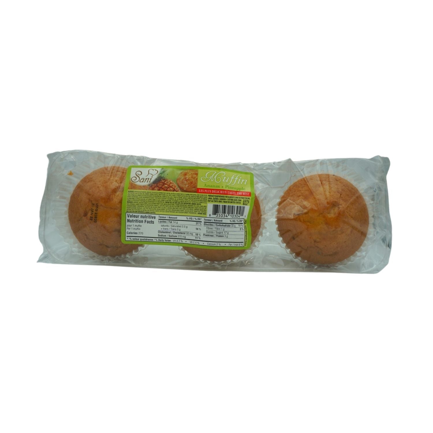 MUFFIN ANANAS