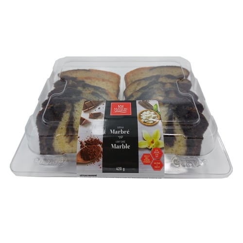 Gâteau marbré tranché 420 g