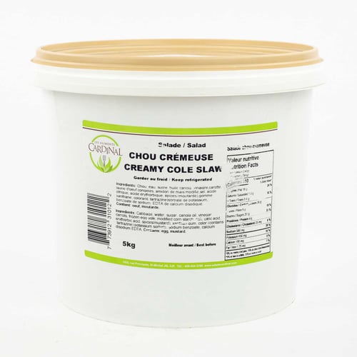 Salade de chou crémeuse 5 kg