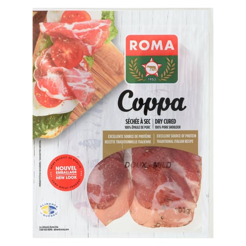 Coppa douce tranchée 100 g