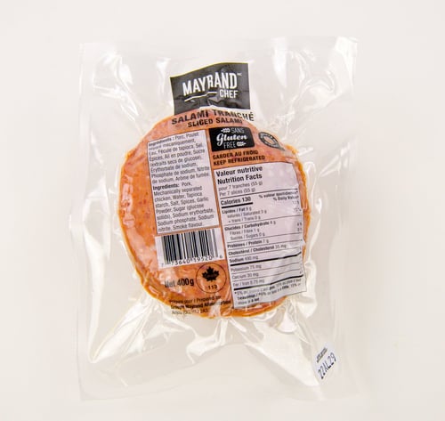 Salami tranché frais 400 g
