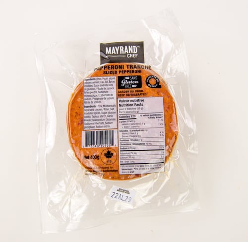 Pepperoni tranché 400 g
